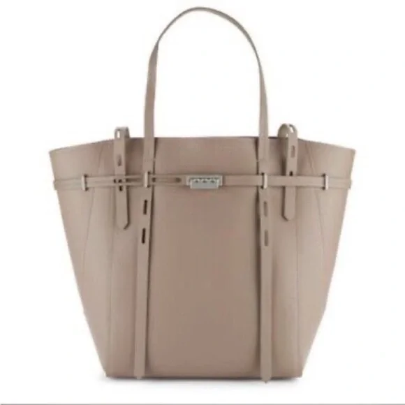 ZAC Zac Posen Large Eartha Belted Shopper Leather Tote
